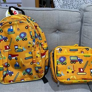 Wildkin Under Construction Backpack and Lunchbox